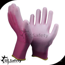 SRSAFETY 13g doublure en nylon tricoté pu doublé / travail de sécurité pu gant